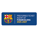 FC Barcelona preferred ticket agent badge